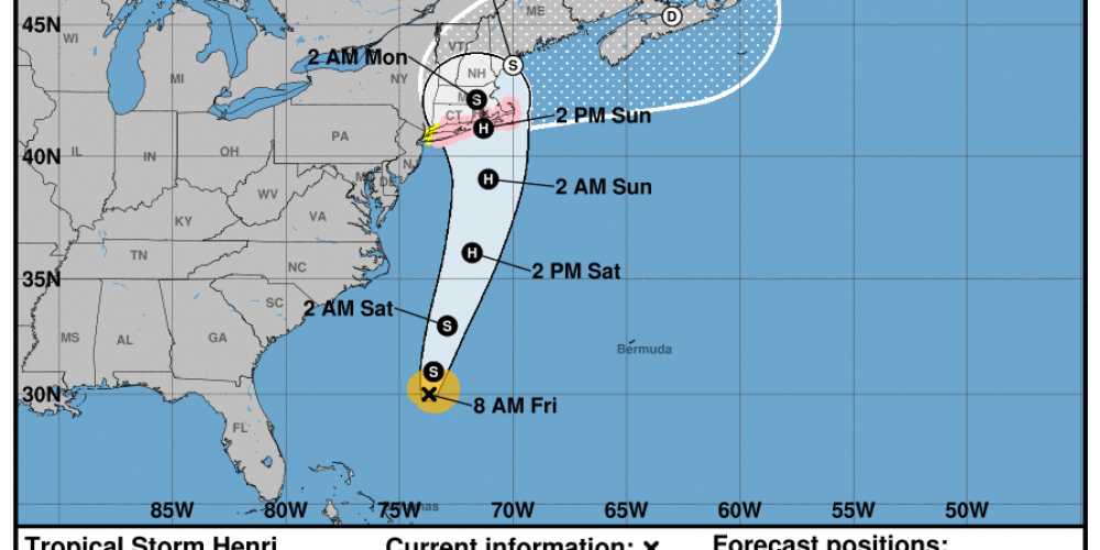 Alert: Keeping an eye on Henri